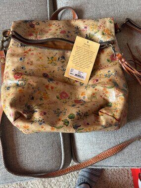 Patricia Nash Leather Heritage Collection Crossbody